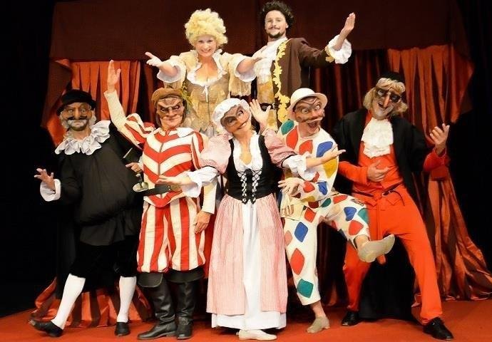 Atra&ccedil;&atilde;o no evento,  "Os Dois G&ecirc;meos Venezianos" tamb&eacute;m teve sess&otilde;es no interior do RS