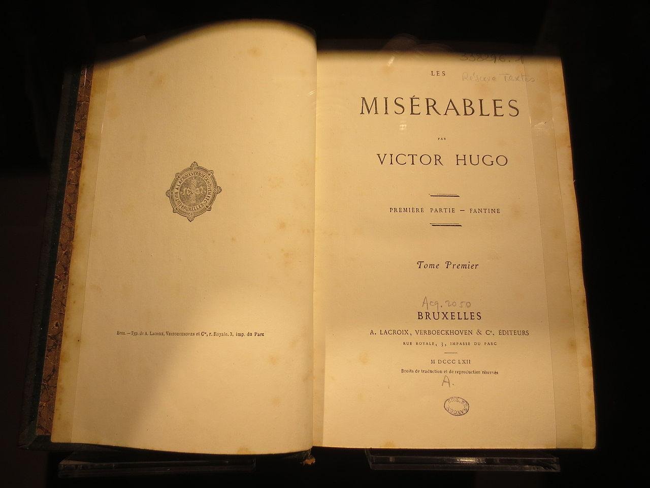 Livro foi editado originalmente em 1862