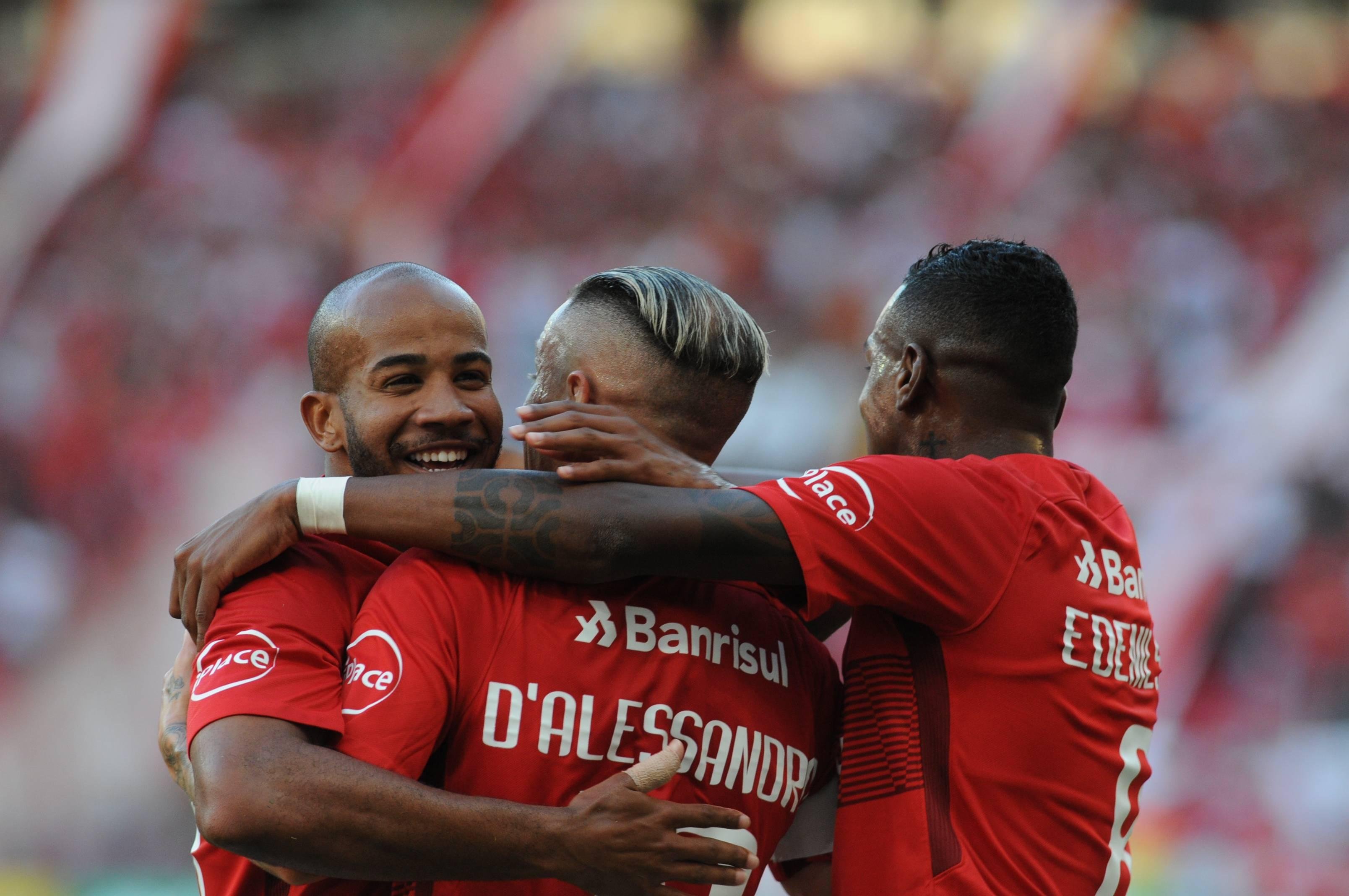 Com assist&ecirc;ncias de D&acute;Alessandro, Inter derrotou o Juventude por 3 a 1