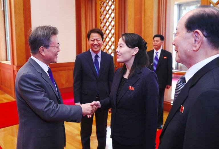 Kim Yo-jong, irm&atilde; do presidente norte-coreano, foi primeira da dinastia a pisar em solo sul-coreano desde o fim da Guerra da Coreia