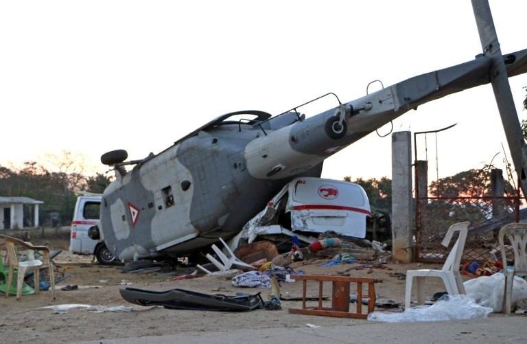 Treze mortos em acidente de helic&oacute;ptero de ministro mexicano