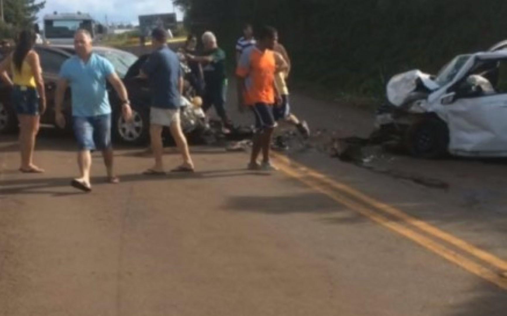 Colis&atilde;o entre dois carros foi registrada no km 7 da ERS 132