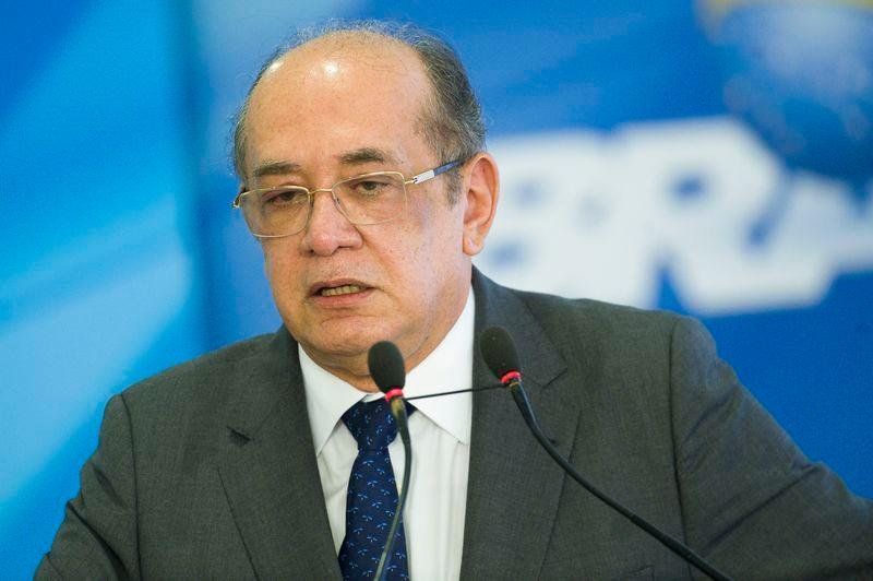 Gilmar Mendes fez uma cr&iacute;tica &agrave; Procuradoria-Geral da Rep&uacute;blica (PGR) sob a gest&atilde;o de Rodrigo Janot