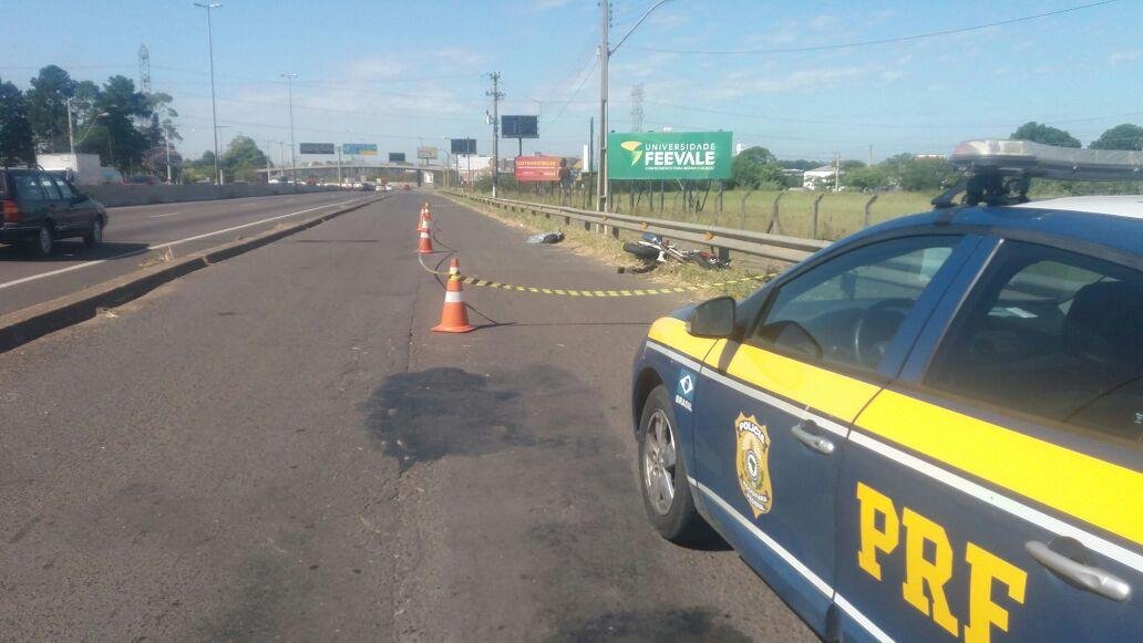 Jovem, de 22 anos, morre ap&oacute;s acidente de tr&acirc;nsito na BR 116, em Canoas