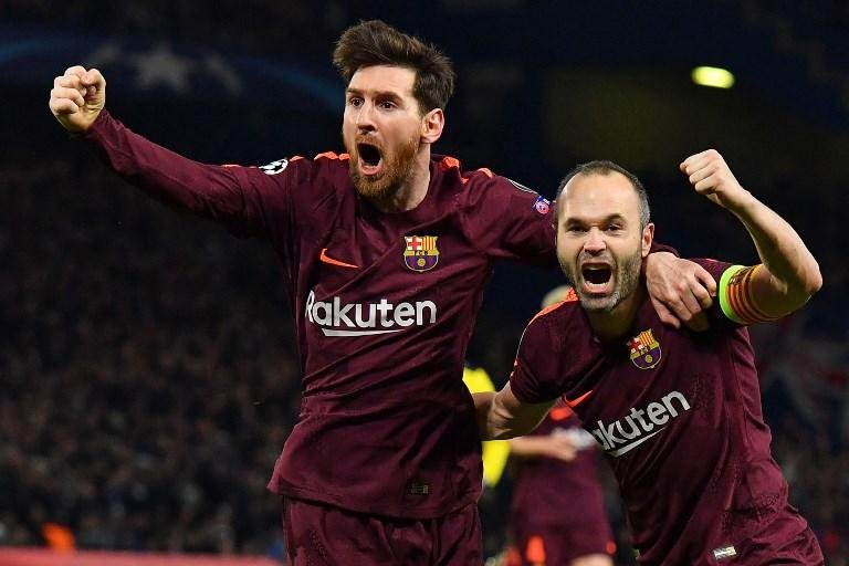Messi fez o gol de empate do Barcelona