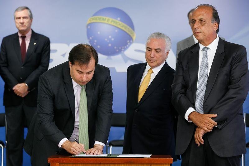 Maia descartou novos impostos para cobrir gastos da seguran&ccedil;a