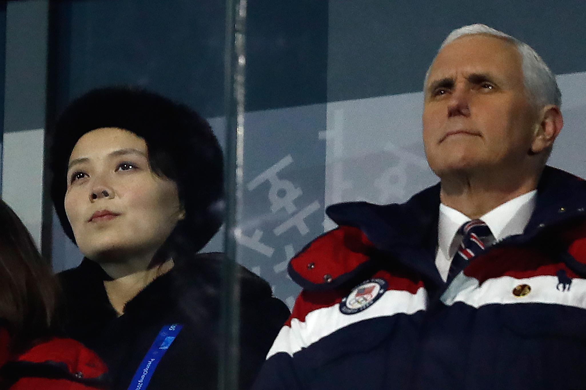 Vice-presidente dos EUA teria tentado reuni&atilde;o ap&oacute;s acompanhar abertura dos Jogos de Inverno