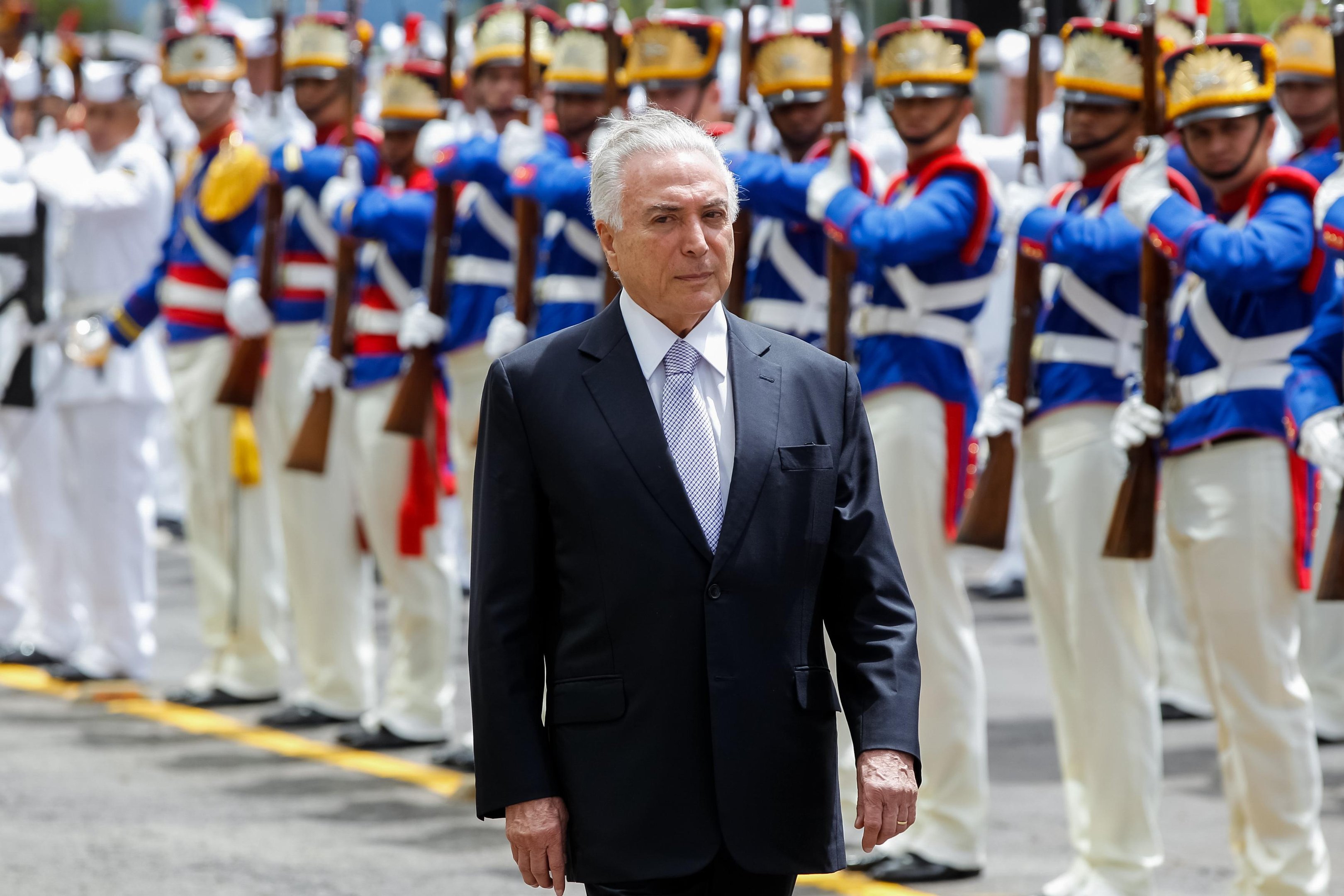 Temer participa de reuni&atilde;o do Conselho Militar de Defesa em Bras&iacute;lia