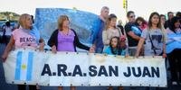 Familiares de tripulação de submarino argentino desaparecido lançam campanha