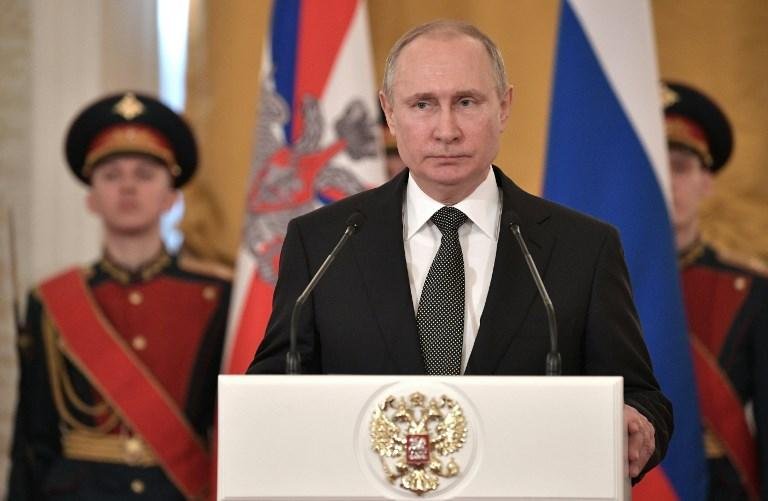 Putin ordena uma tr&eacute;gua humanit&aacute;ria em Ghuta Oriental a partir de ter&ccedil;a