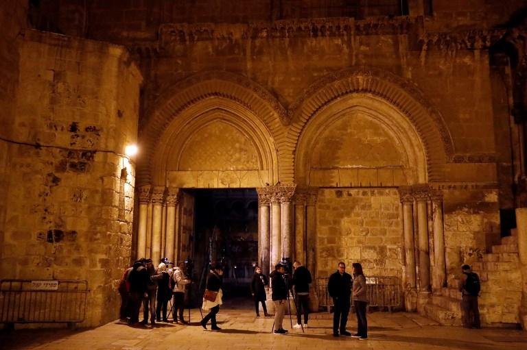 Local sagrado para crist&atilde;os ficou fechado em protesto contra medida fiscal de Israel