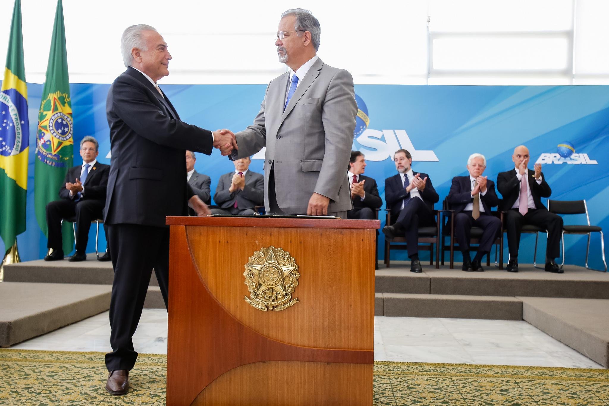 Temer deu posse ao ministro Raul Jungmann como ministro da Seguran&ccedil;a