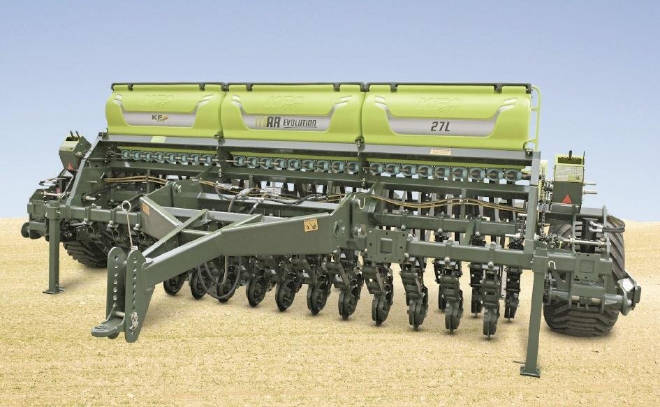 Industrial KF destacou semeadora adubadora AR-Evolution, voltada &agrave; produ&ccedil;&atilde;o do gr&atilde;o