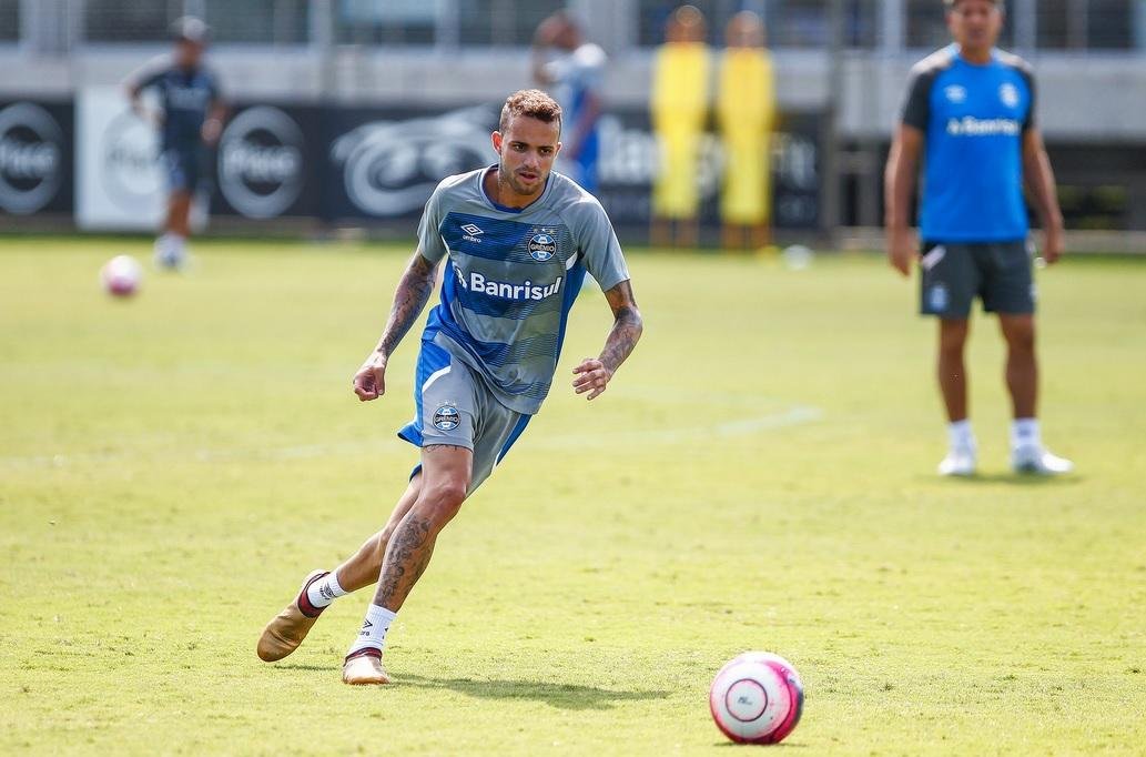 Luan sequer participou do treinamento deste s&aacute;bado
