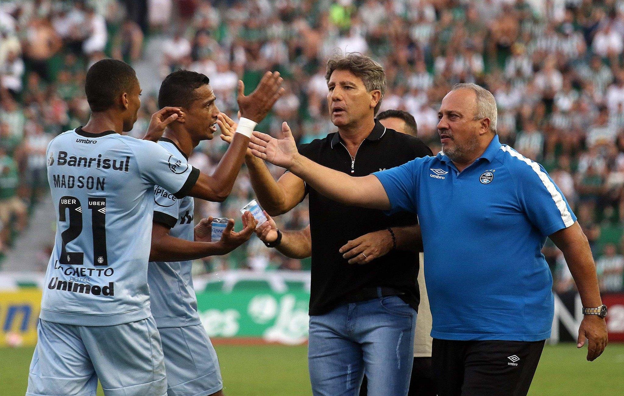 Renato destacou atua&ccedil;&atilde;o do Gr&ecirc;mio na vit&oacute;ria sobre o Juventude