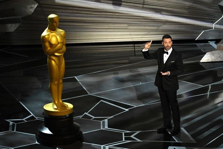 Pelo segundo ano consecutivo, Jimmy Kimmel foi o anfitri&atilde;o