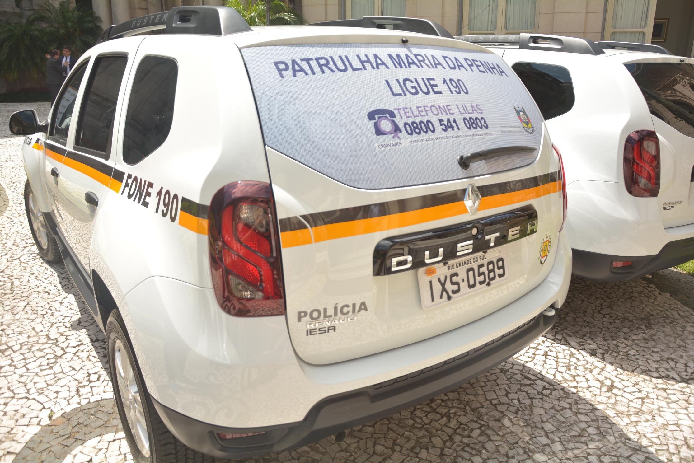 Patrulha Maria da Penha ter&aacute; duas viaturas novas para o trabalho