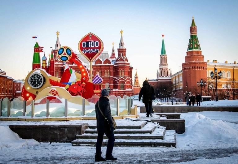 R&uacute;ssia come&ccedil;a contagem regressiva de 100 dias para a Copa