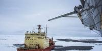 Quebra-gelo argentino resgatou americanos em ilha da Antártica