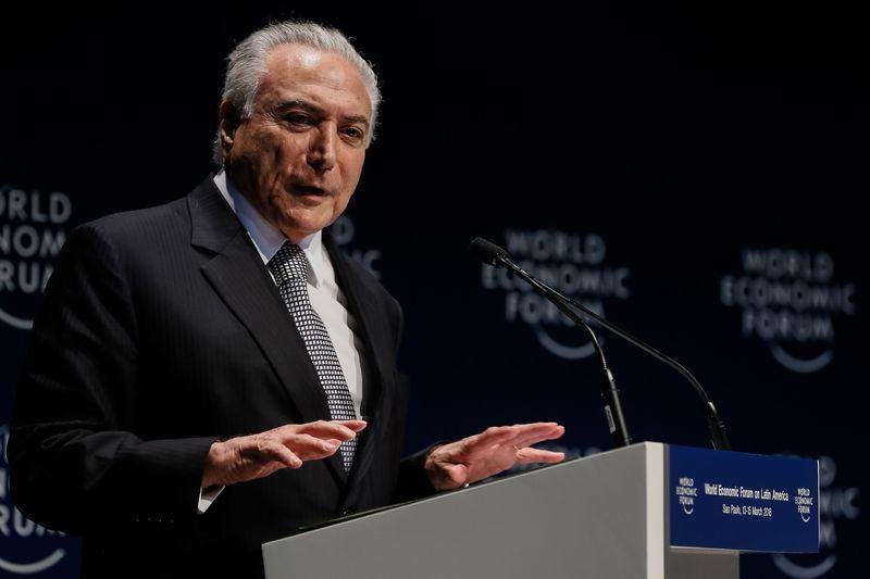 Temer participou da inaugura&ccedil;&atilde;o do F&oacute;rum Econ&ocirc;mico Mundial da Am&eacute;rica Latina, em S&atilde;o Paulo