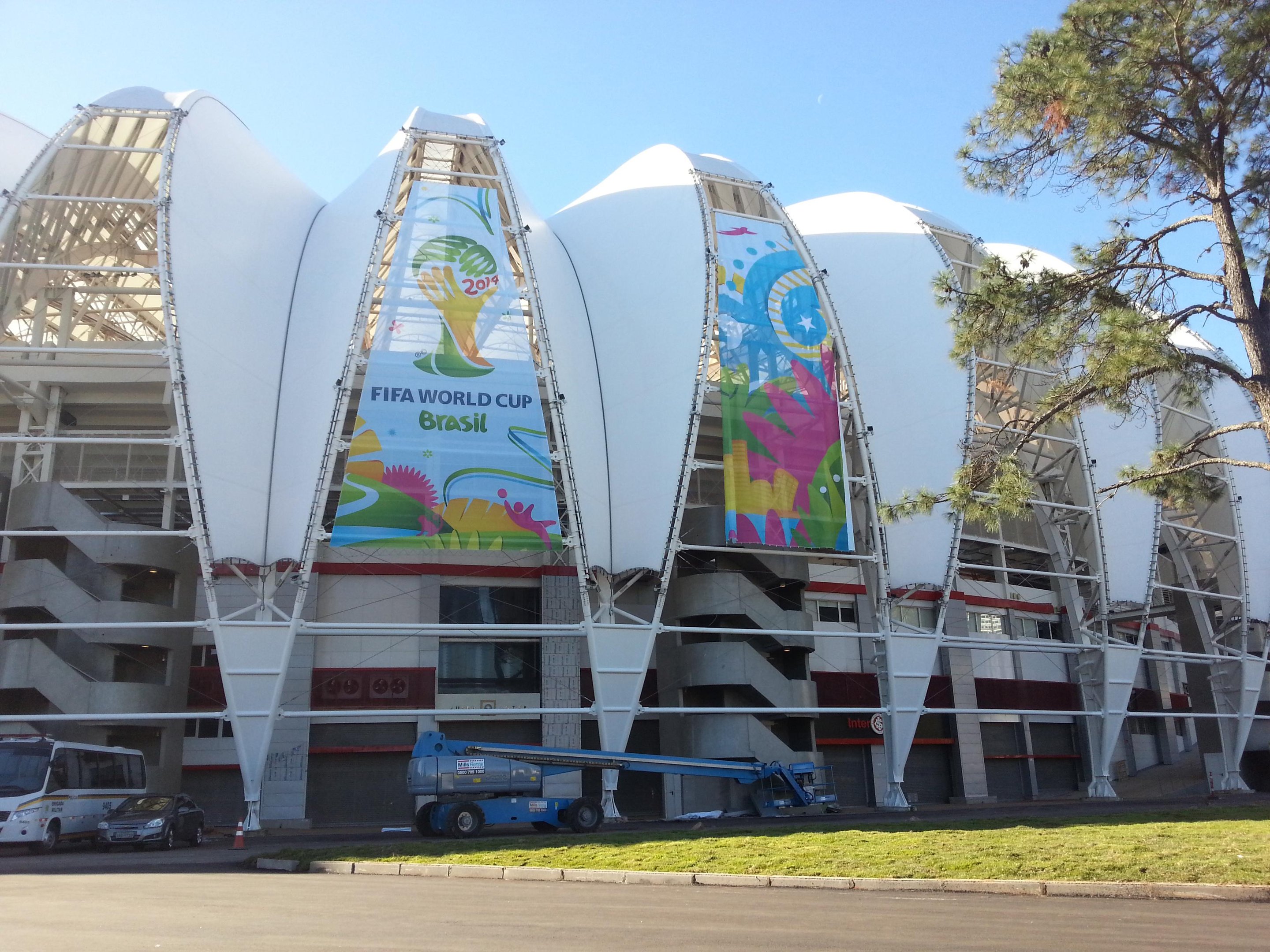 Beira-Rio foi sede na Copa de 2014
