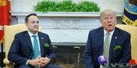 Presidente norte-americano se reuniu com ministro da Irlanda nesta quinta-feira