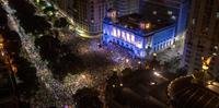 Rio de Janeiro teve ruas centrais ocupadas por protesto