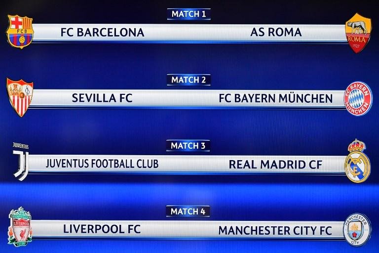 Juventus e Real Madrid ir&atilde;o se enfrentar nas quartas da Liga dos Campe&otilde;es