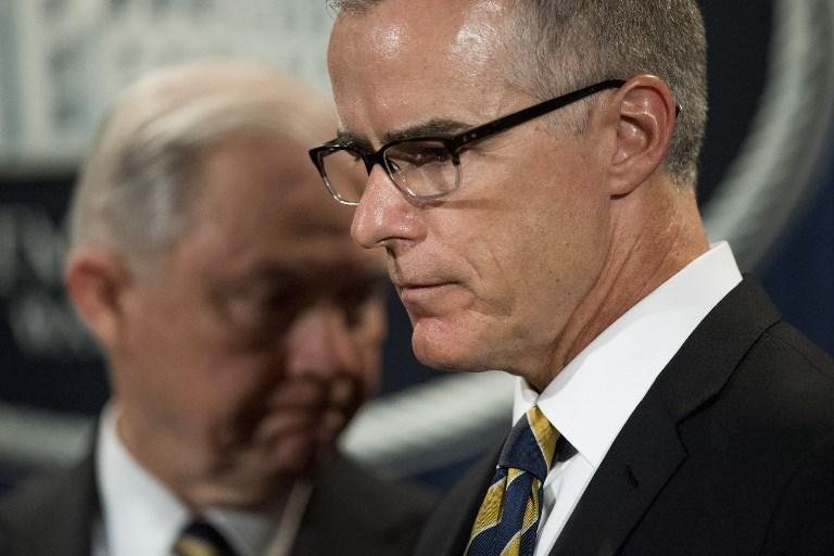 Ex vice-diretor do FBI Andrew McCabe &eacute; demitido