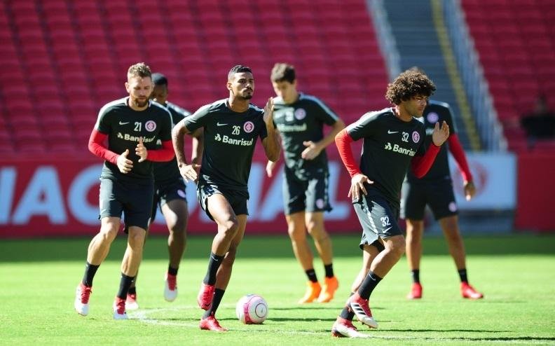 Inter realizou &uacute;ltimo treino antes de encarar o Gr&ecirc;mio neste domingo