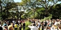 Apoiadores do ex-presidente acabaram trocando empurrões com os manifestantes do Movimento Brasil Livre no campus