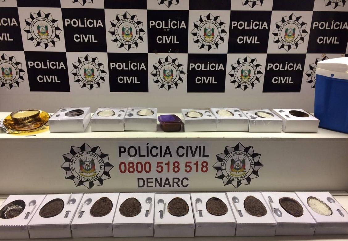 Quatro s&atilde;o presos suspeitos de fabricar e distribuir ovos de P&aacute;scoa com maconha	