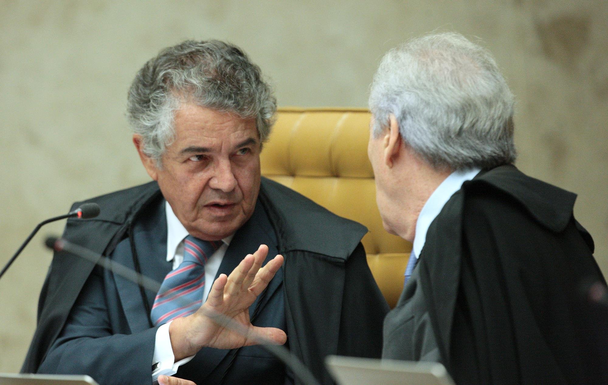 Marco Aur&eacute;lio criticou o que chamou de patrulhamento em cima de ministros do STF