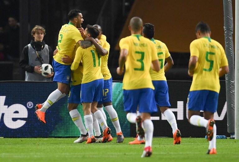 Gabriel Jesus marcou o gol da vit&oacute;ria do Brasil