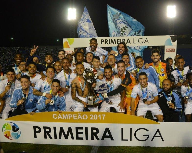 Londrina foi o campe&atilde;o da edi&ccedil;&atilde;o 2017 da Primeira Liga