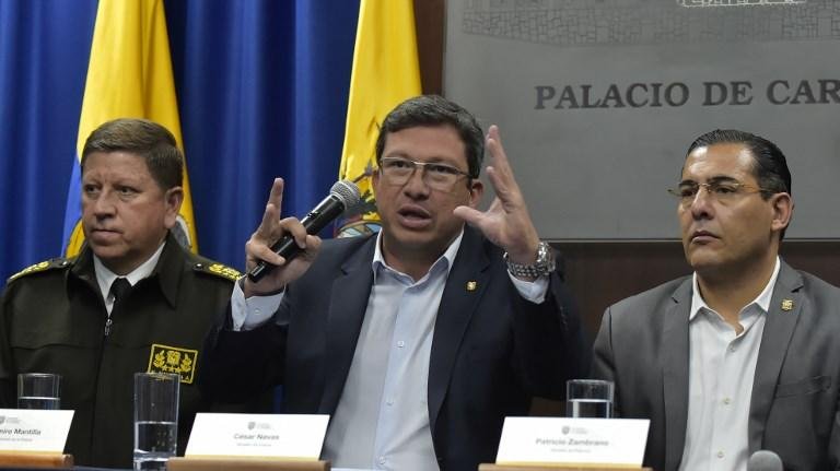 Autoridades concederam entrevista coletiva sobre sequestro de jornalistas