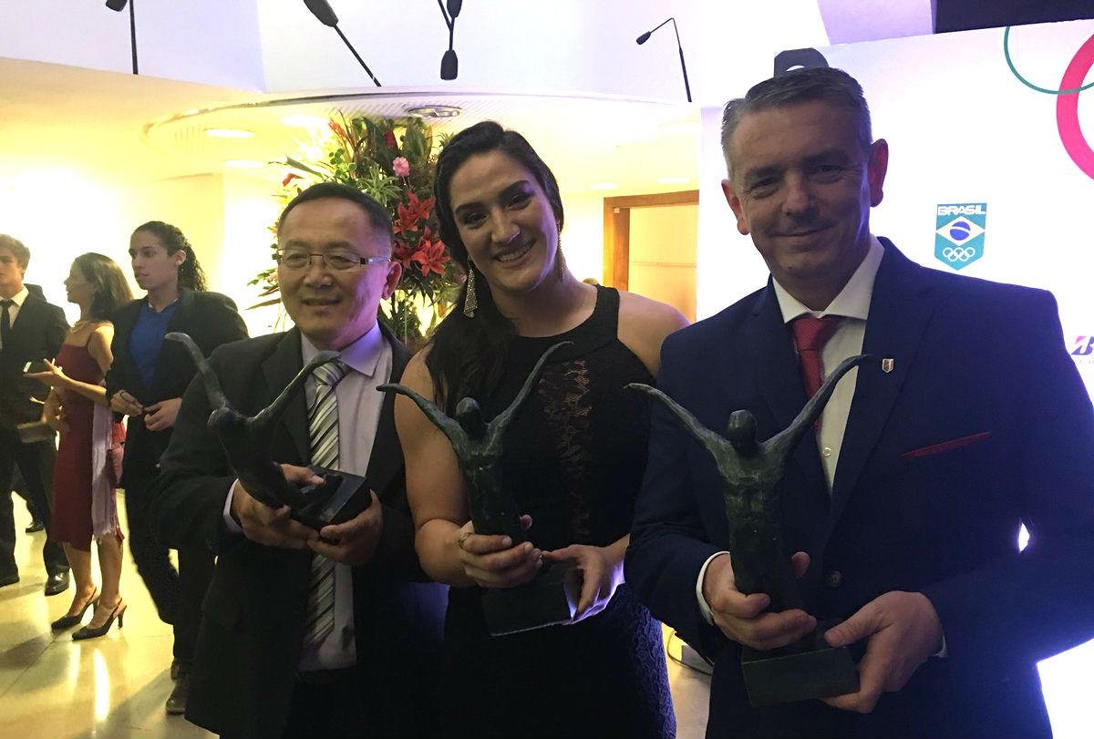 Jud&ocirc; recebeu tr&ecirc;s dos principais pr&ecirc;mios da noite de gala do COB