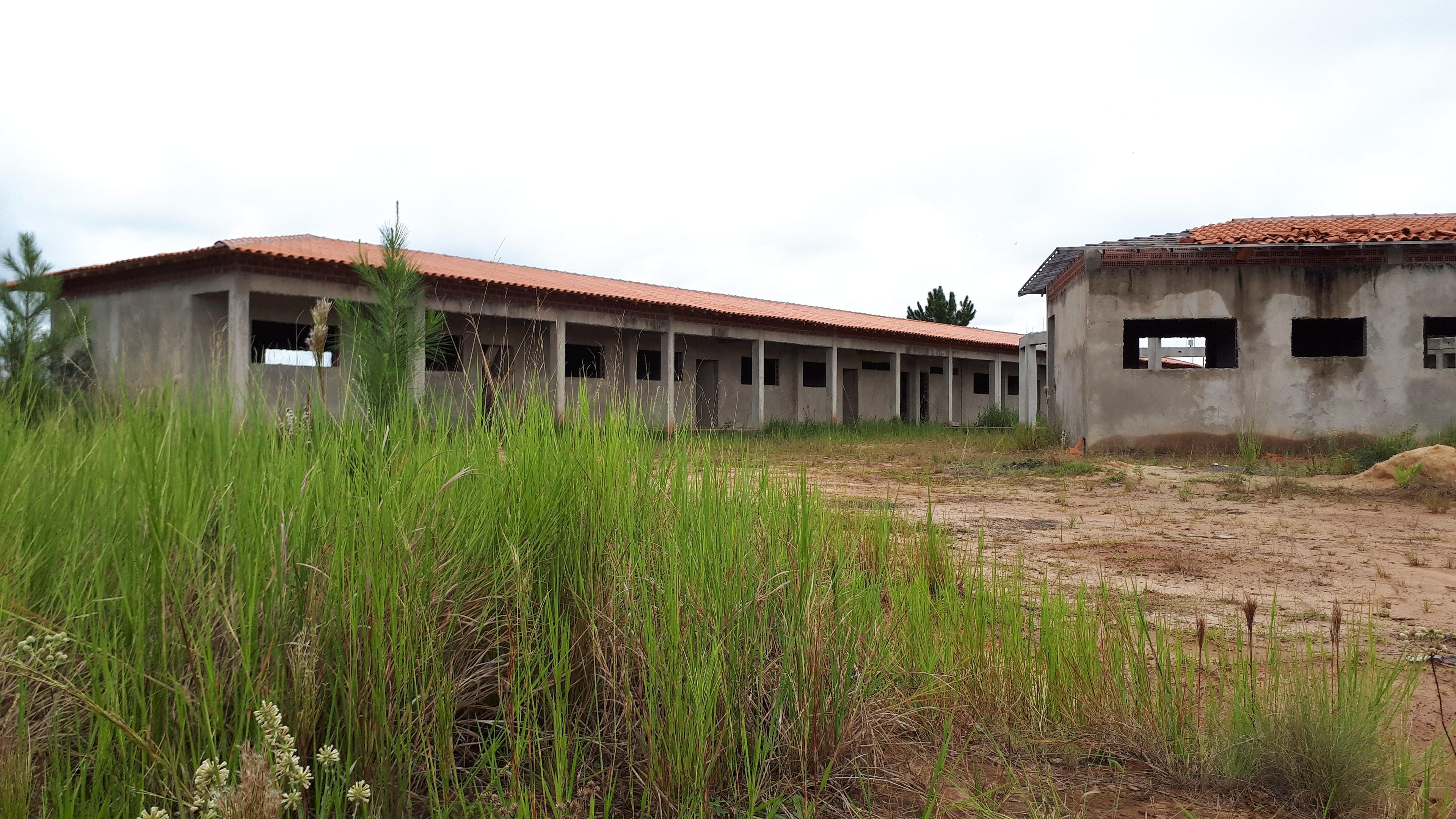 A escola tem previs&atilde;o de conclus&atilde;o para junho