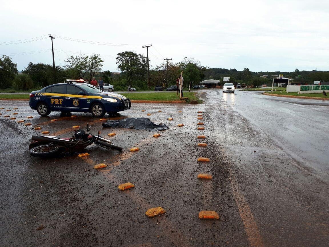 Acidente bloqueou parte da pista da BR 293