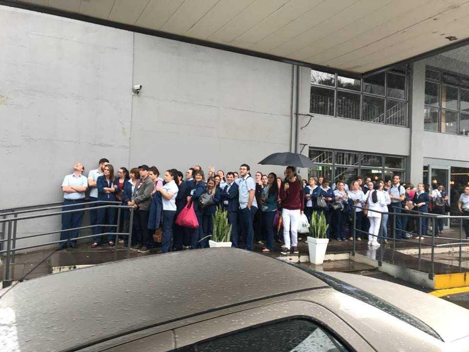Pr&eacute;dios na regi&atilde;o Central de Passo Fundo foram evacuados