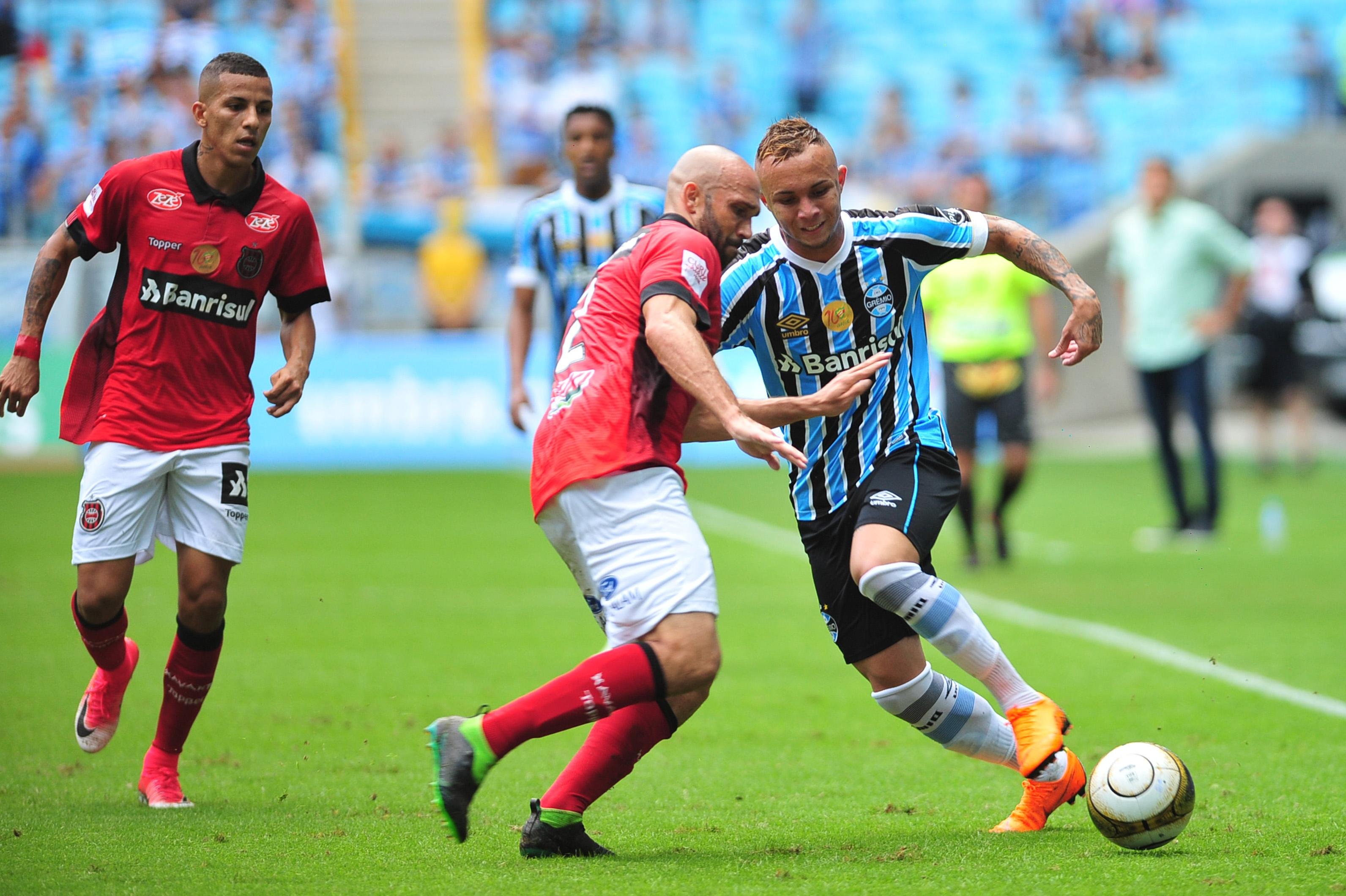 Everton anotou dois gols no jogo