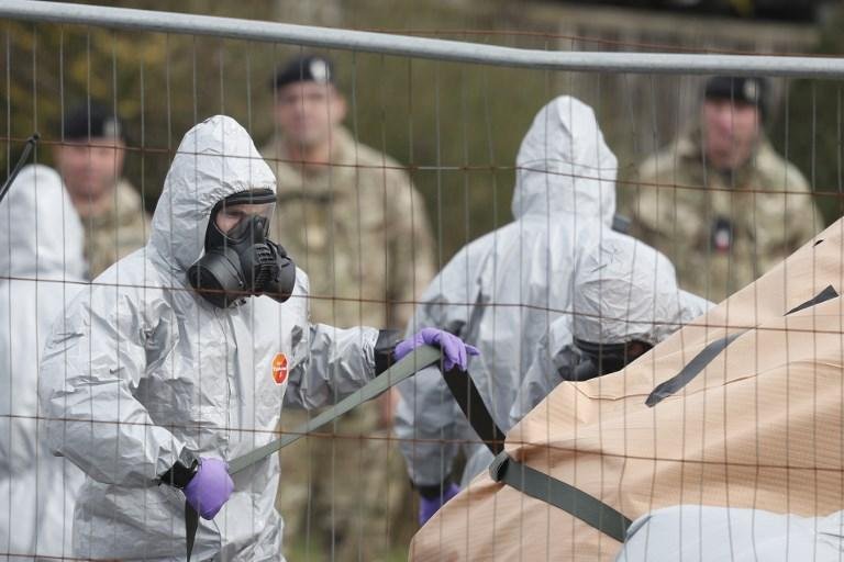 Laborat&oacute;rio brit&acirc;nico n&atilde;o acha provas de que g&aacute;s neurot&oacute;xico procede da R&uacute;ssia