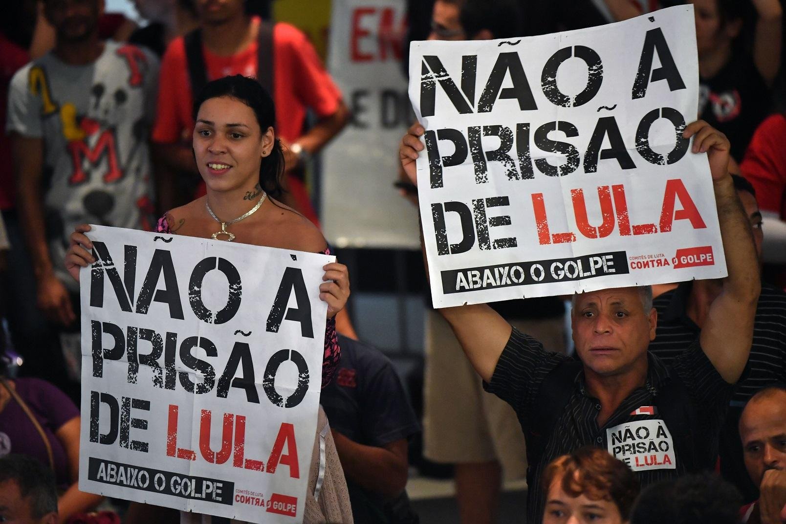 S&atilde;o Bernardo do Campo concentrou manifesta&ccedil;&otilde;es contra pris&atilde;o do ex-presidente