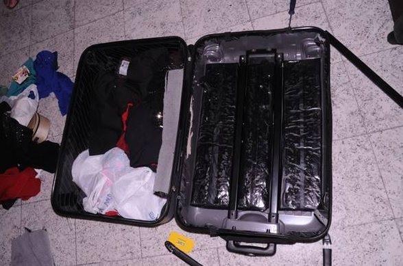 Criminosos aliciavam pessoas para transportar drogas em malas