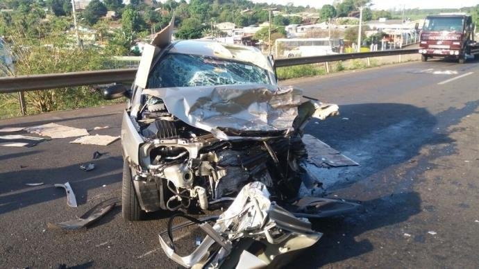 Homem morre e quatro ficam feridas em acidente na BR 386, em Montenegro, no s&aacute;bado