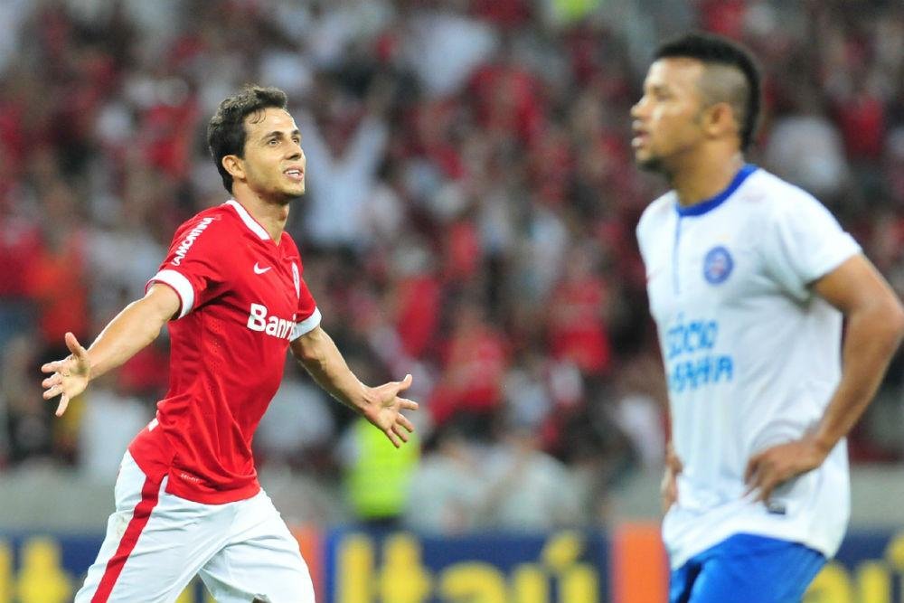 Nilmar marcou um dos gols no &uacute;ltimo confronto contra o Bahia