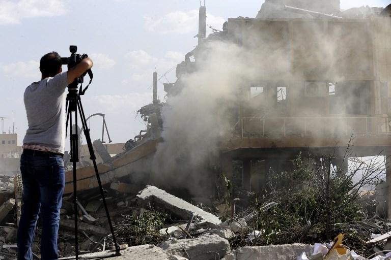Funcion&aacute;rios de centro bombardeado na S&iacute;ria asseguram n&atilde;o produzir armas