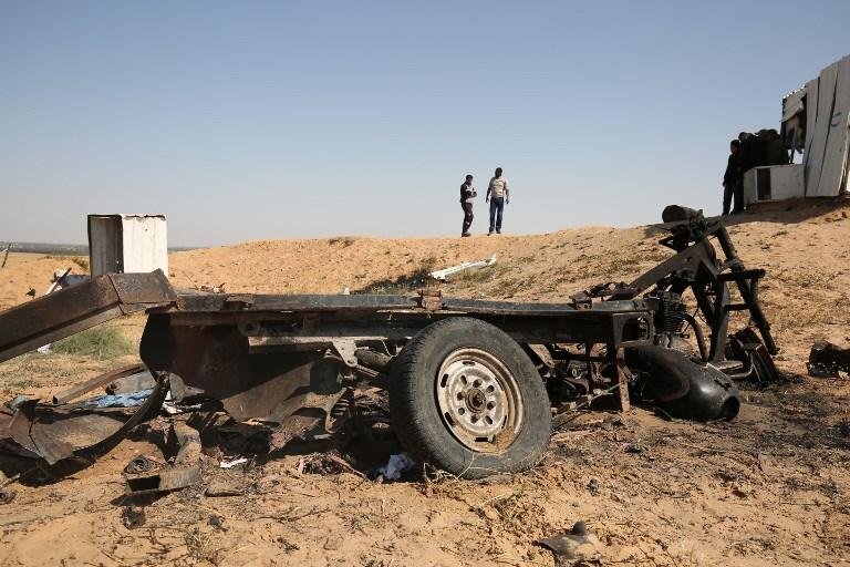 Motot&aacute;xi explodiu a centenas de metros da fronteira com Israel