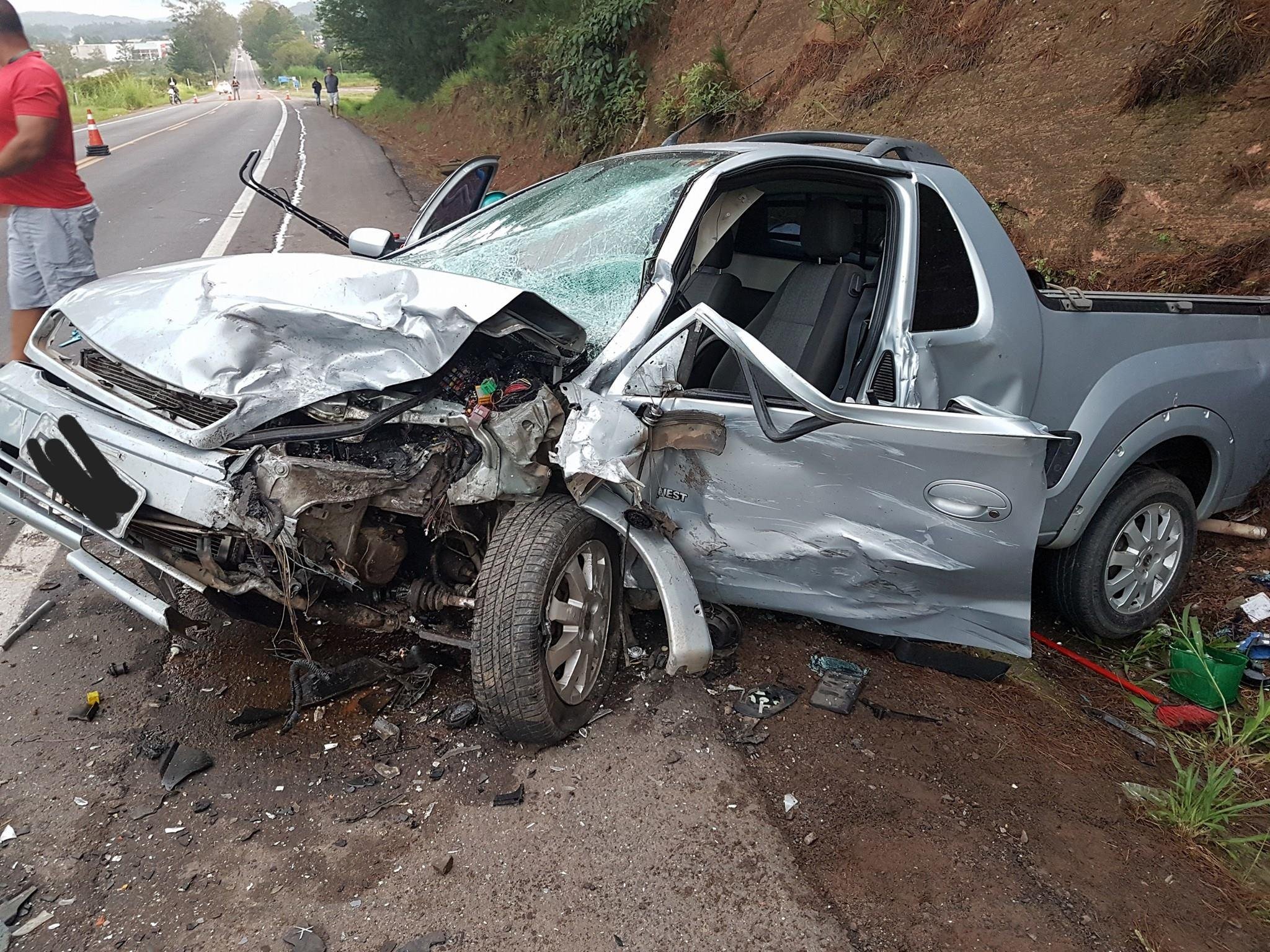 Acidente que envolveu tr&ecirc;s ve&iacute;culos resultou na morte de um home de 51 anos