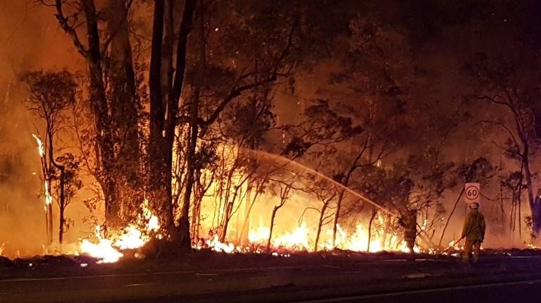 Inc&ecirc;ndio florestal atinge regi&atilde;o pr&oacute;xima de Sydney